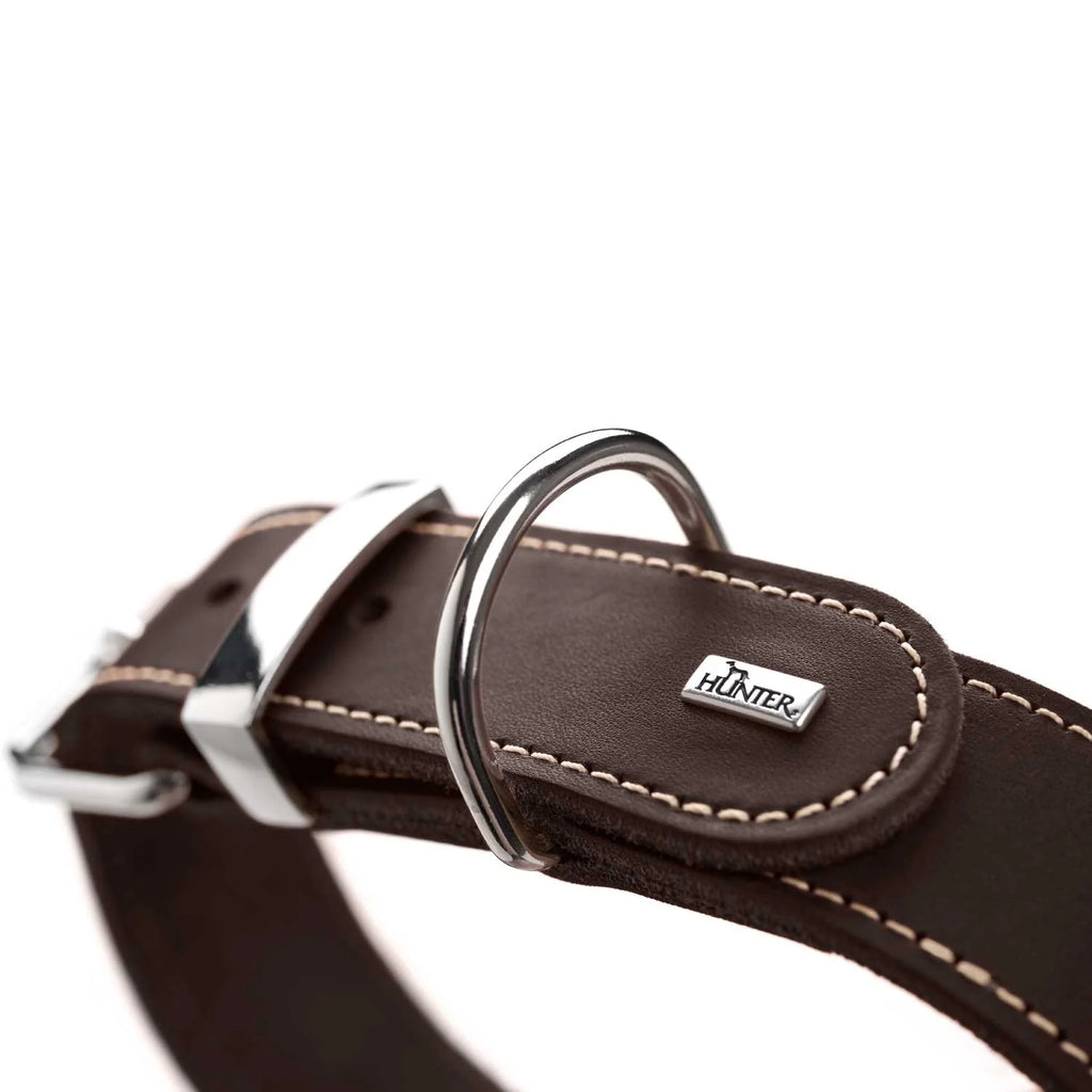 HUNTER - AALBORG SPECIAL hondenhalsband - rundsleder