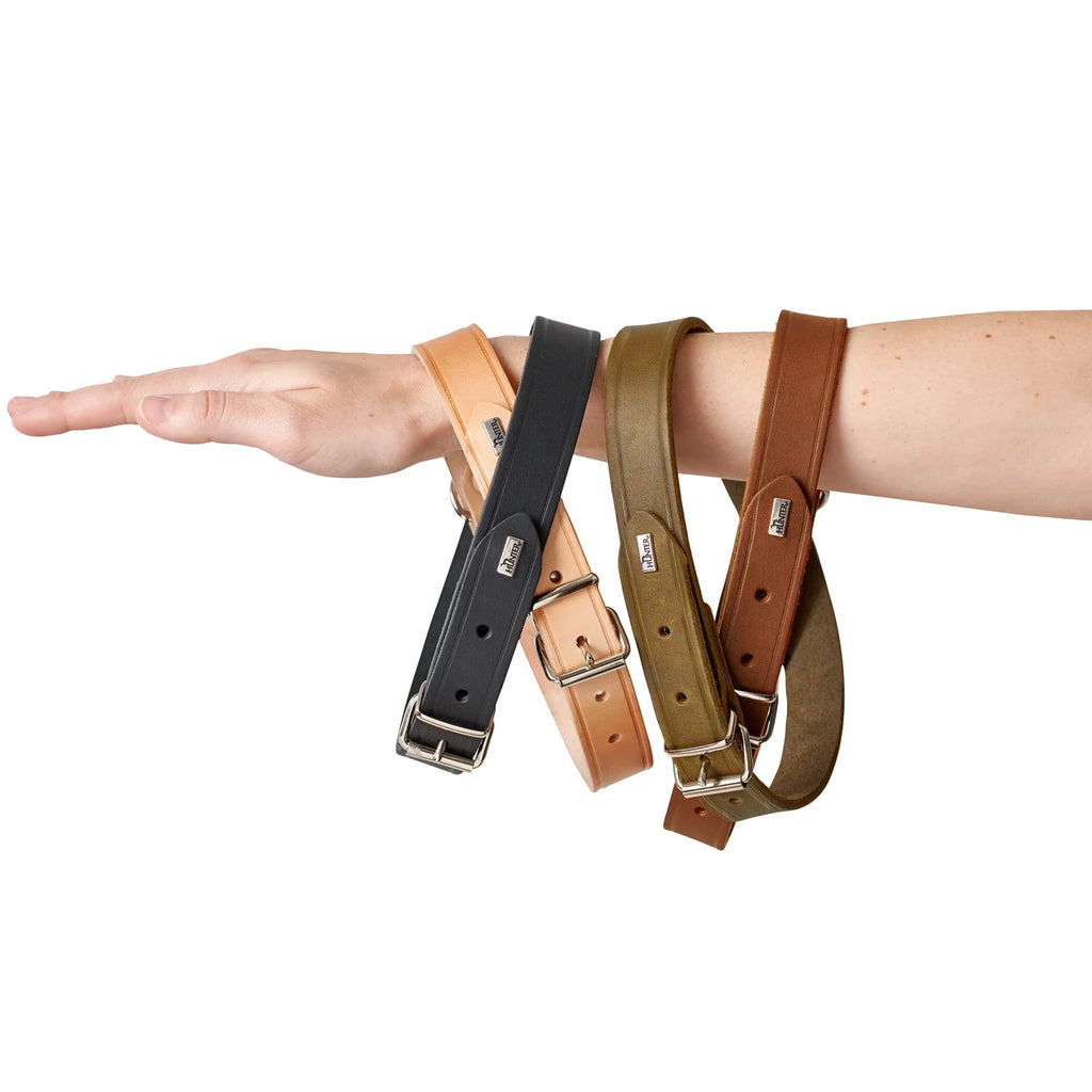 HUNTER - AALBORG-hondenhalsband rundsleder